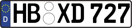 HB-XD727