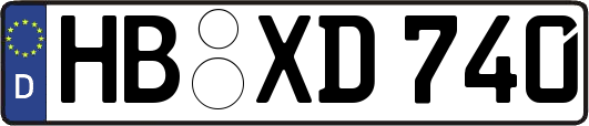 HB-XD740