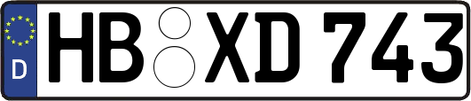 HB-XD743