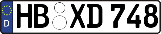 HB-XD748