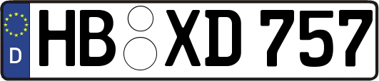 HB-XD757