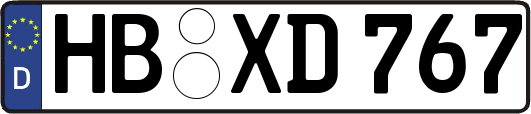 HB-XD767
