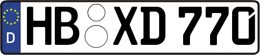 HB-XD770