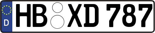 HB-XD787