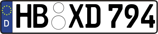 HB-XD794