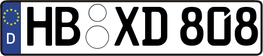 HB-XD808
