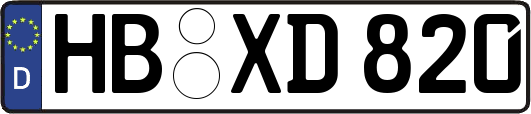HB-XD820