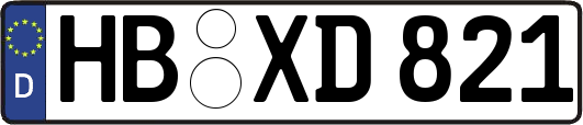 HB-XD821