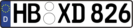HB-XD826
