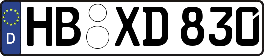 HB-XD830
