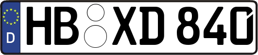 HB-XD840