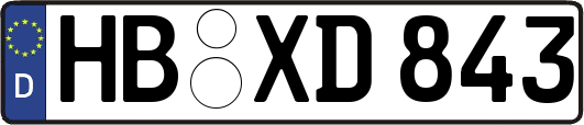 HB-XD843