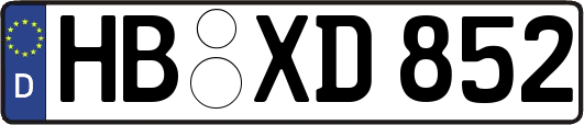 HB-XD852