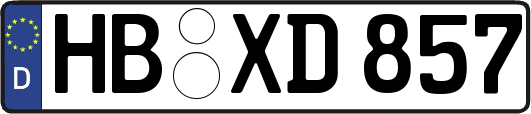 HB-XD857