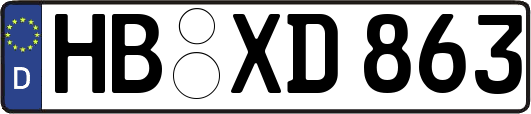 HB-XD863