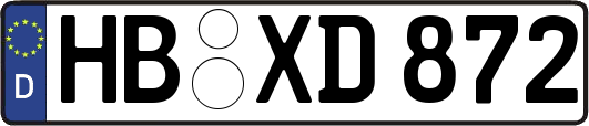 HB-XD872