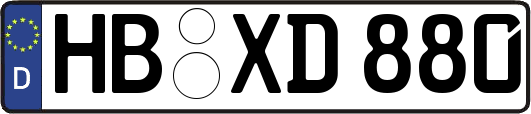 HB-XD880