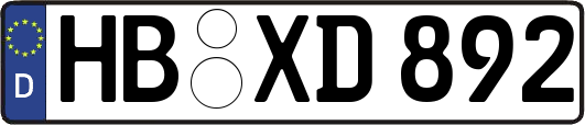 HB-XD892