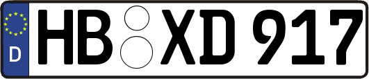 HB-XD917