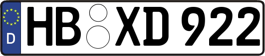 HB-XD922
