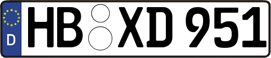 HB-XD951