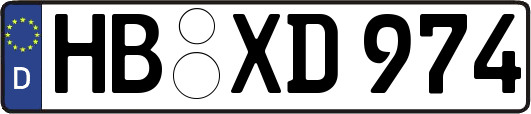 HB-XD974