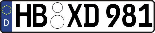 HB-XD981
