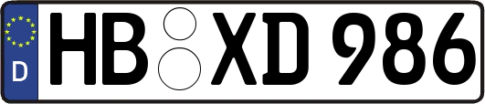 HB-XD986