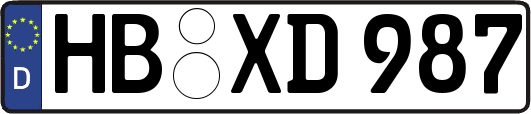 HB-XD987