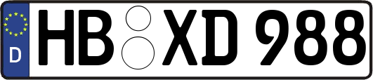 HB-XD988