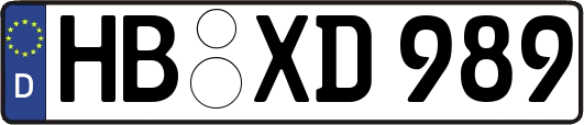 HB-XD989