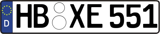 HB-XE551