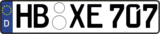 HB-XE707