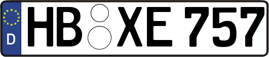 HB-XE757