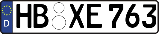 HB-XE763