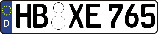 HB-XE765