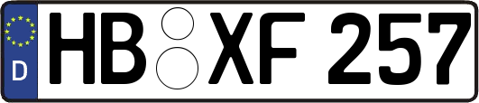 HB-XF257