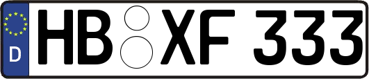 HB-XF333