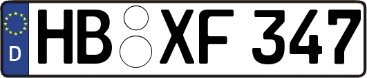 HB-XF347