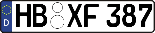 HB-XF387