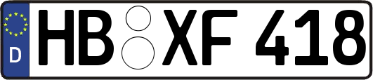 HB-XF418