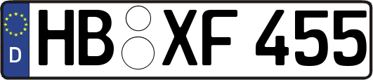 HB-XF455