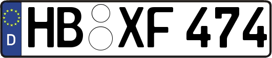 HB-XF474