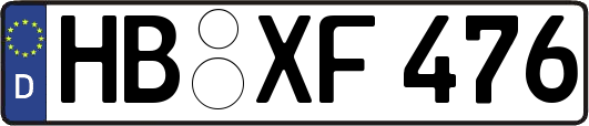 HB-XF476