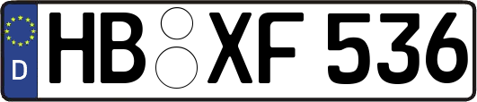 HB-XF536