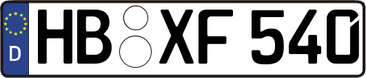 HB-XF540