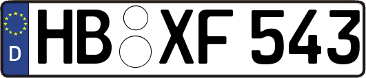 HB-XF543
