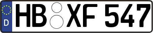 HB-XF547