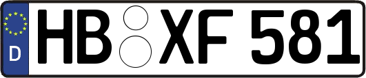 HB-XF581