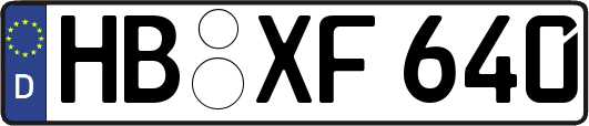 HB-XF640